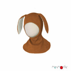 ManyMonths Cagulă ManyMonths lână merinos - Bunny Clay (5-7/7, 5 ani)