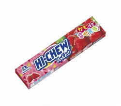  Hi-Chew Strawberry eper ízű rágós cukorka 55g - delfinbuvar