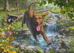 Schmidt Spiele - Puzzle Fredrickson: Retriever în primăvară - 1 000 piese Puzzle