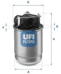 UFI filtru combustibil UFI 55.517. 00 (55.517.00)
