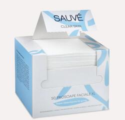 SAUVE Prosoape Faciale XL din Vascoza Super Absorbante de Unica Folosinta, Sauve