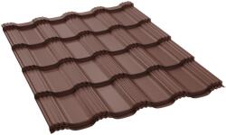 BILKA Tigla metalica BILKA model Hellenic Mat Ral 8017 Maro Ciocolatiu 0.45mm (21079)