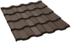 BILKA Tigla metalica BILKA model Hellenic Mat Ral 8019 Maro Inchis 0.45mm (21084)