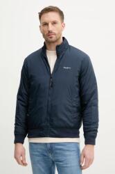 Pepe Jeans rövid kabát MUSTREL sötétkék, átmeneti, PM403108 - sötétkék XL