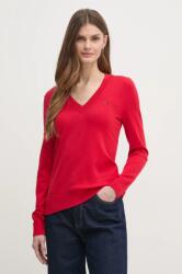 Tommy Hilfiger pulóver könnyű, női, WW0WW40098 - piros M