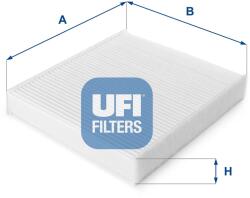 UFI Filtru, aer habitaclu UFI 53.129. 00 (53.129.00)