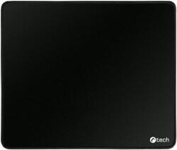 C-TECH Egérpad C-TECH MP-01, fekete, 320x270x4mm, varrott szegélyekkel (MP-01BK)