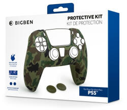 Bigben Interactive 2807369 PS5 DualSense Protective Kit terepmintás szilikon kontrollervédő