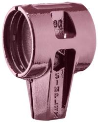 HALDER - Carcasa SIMPLEX din fonta, 80 mm [3011.080] (3011.080)
