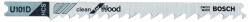 Bosch - Panza fierastrau vertical U 101 D, Clean for Wood, 100mm, 3 bucati [2608637723] (2608637723) - constructii-mag