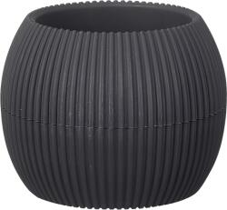 GONDOL IRIS G-363 ROUND CORAL virágcserép 550ml 146x115mm (G-363) - bestbyte