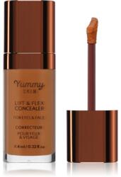 Danessa Myricks Beauty Yummy Skin Lift & Flex Concealer folyékony korrektor matt hatással árnyalat 14 - Dark With Golden Undertones 8.4 ml