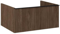 AREZZO design Alsó szekrény, AREZZO design MONTEREY 60 cm-es alsószekrény 1 fiókkal Lincoln dió színben, szifon - zuhanykabin