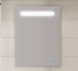 Valore Fürdőszoba tükör, Valore TÜKÖR LED VILÁGÍTÁSSAL + USB TÖLT + PÁRA MENTESÍTŐ FŰTÉS 80 CM - zuhanykabin