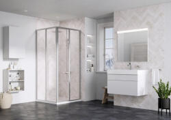 RAVAK Zuhanykabin, Ravak Supernova SRV2-75 195 S szatén+Pearl polisztirén 14V30UO211