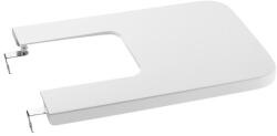 Roca WC tető, Roca Inspira A80653200B Square bidé fedél - zuhanykabin