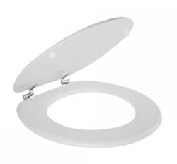 Diplon WC ülőke, Diplon fehér, . MOF króm zsanérral WSM5518 - zuhanykabin