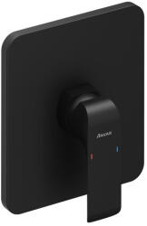 RAVAK Falba süllyesztett csaptelep, Ravak Flat Black váltó nélkül, R-Boxhoz FL 066.20 - zuhanykabin
