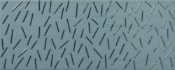 Ape Ceramica Dekorcsempe, Ape Ceramica Decor Rain Blue 20X50 A035003 - zuhanykabin