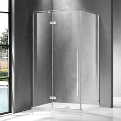 Wellis Zuhanykabin, Wellis Sorrento Plus 140 nyílóajtós zuhanykabin 140x90 Balos Easy Clean bevonattal W - zuhanykabin