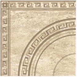 Zalakerámia Járólap, Zalakerámia 6646-0009 TRAVERTINE matt dekor 45x45