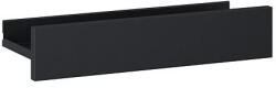 AREZZO design Polc, AREZZO design univerzális polc bármely modellhez 40 cm, matt fekete - zuhanykabin
