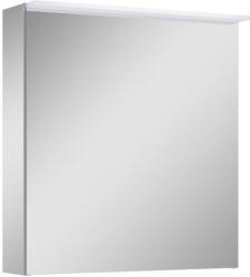 AREZZO design Felső szekrény, AREZZO design Tükrös szekrény PREMIUM 60, 1 ajtó + TECHNOBOX+ LED LÁMPA PANEL - zuhanykabin