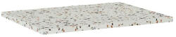 AREZZO design Mosdópult, AREZZO design TERRAZZO márvány mosdópult 60/46/2 mix matt - zuhanykabin