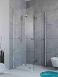 Radaway Zuhanykabin, Radaway Fuenta KDD B szögletes zuhanykabin 80x90 átlátszó - zuhanykabin