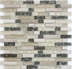 Aita Mozaik, Aita Fizz Taupe Mix 29, 8x30, 5 - zuhanykabin