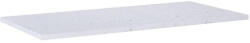 AREZZO design Mosdópult, AREZZO design TERRAZZO márvány mosdópult 100/46/2 fehér matt - zuhanykabin