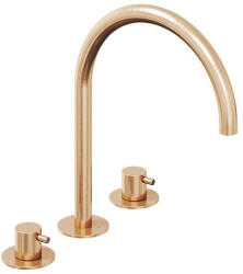 RAVAK Mosdó csaptelep, Ravak Espirit ES 018.60RGB Álló mosdó csaptelep, 3 furatos 270 mm, leeresztő nél