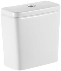 Roca Öblítőtartály, Roca A341991000 Debba WC-tartály tetővel és kétgombos mechanizmussal, alső bekötés