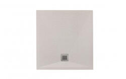 West Zuhanytálca, West Eliza 90x100 cm, beige - zuhanykabin