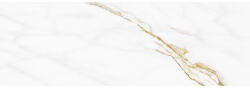 Mirello Csempe, Mirello Bianco d Oro 29, 5X90 Shiny Rect. 225536 - zuhanykabin