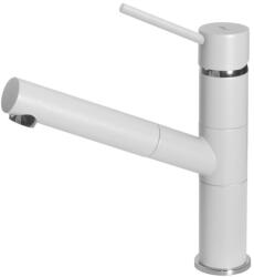 Elleci Mosogató csaptelep, Elleci Csaptelep Reno G68 bianco - zuhanykabin