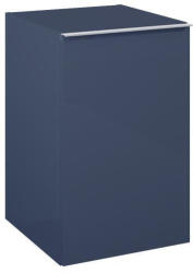 AREZZO design Alsó szekrény, AREZZO design MONTEREY 40 cm-es oldalszekrény 1 ajtóval Matt kék színben - zuhanykabin