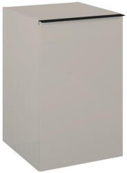 AREZZO design Alsó szekrény, AREZZO design MONTEREY 40 cm-es oldalszekrény 1 ajtóval Matt beige színben - zuhanykabin