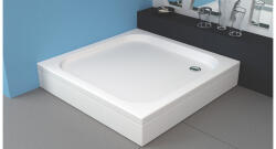 Kolpa San Zuhanytálca, Kolpa San Trin 90x90 előlappal - zuhanykabin