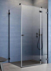 Radaway Zuhanykabin, Radaway Essenza Pro KDJ black 80x80 Jobbos - zuhanykabin