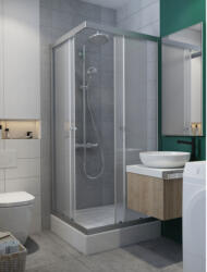 Radaway Zuhanykabin, Radaway Projecta C szögletes zuhanykabin 90x90 átlátszó - zuhanykabin