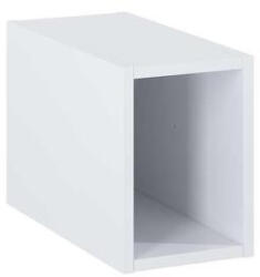AREZZO design Fali szekrény, AREZZO design MONTEREY Slim 20 cm-es nyitott elem Matt Fehér színben - zuhanykabin