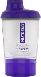 Nutrend Shaker 2019, lila, 300ml + tároló (REK-810-300-FIBIBA)