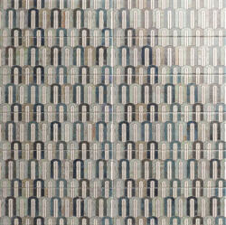 Mainzu Dekorlap, Mainzu Arco Blu 10x30 - zuhanykabin
