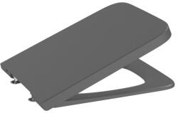 Roca WC tető, Roca Inspira A80153264B Square wc-ülőke és fedél, onyx - zuhanykabin