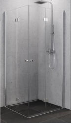 Roltechnik Zuhanykabin, Roltechnik New Trendy Superia króm harmonika ajtóval 80x80 K-0588