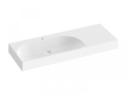 RAVAK Mosdó, Ravak Lite 120x80 mosdó, túlfolyó nélkül, csaptelep furattal, jobbos XJXP1212000 - zuhanykabin