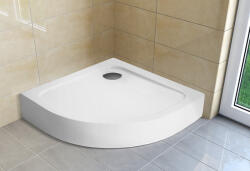H2O Zuhanytálca, H2O Nero A standard íves 80x80 - zuhanykabin