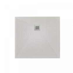 West Zuhanytálca, West Zara 80x80 cm, cream - zuhanykabin
