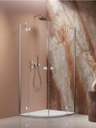 Radaway Zuhanykabin, Radaway Fuenta PDD íves zuhanykabin 100x80 átlátszó - zuhanykabin